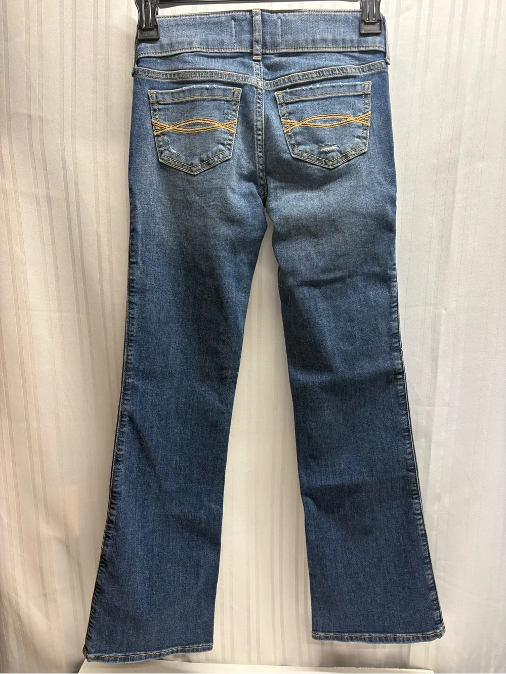 abercrombie kids flared denim